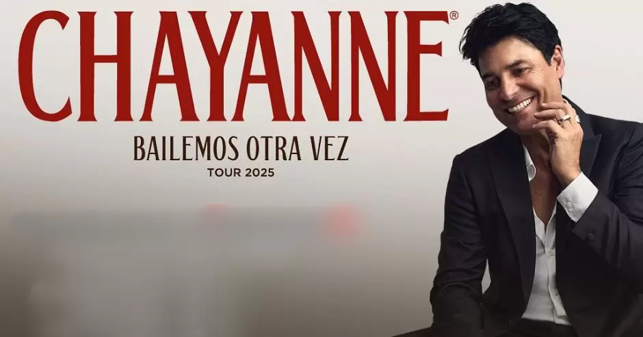 Chayanne anuncia concierto en Puebla para octubre de 2025