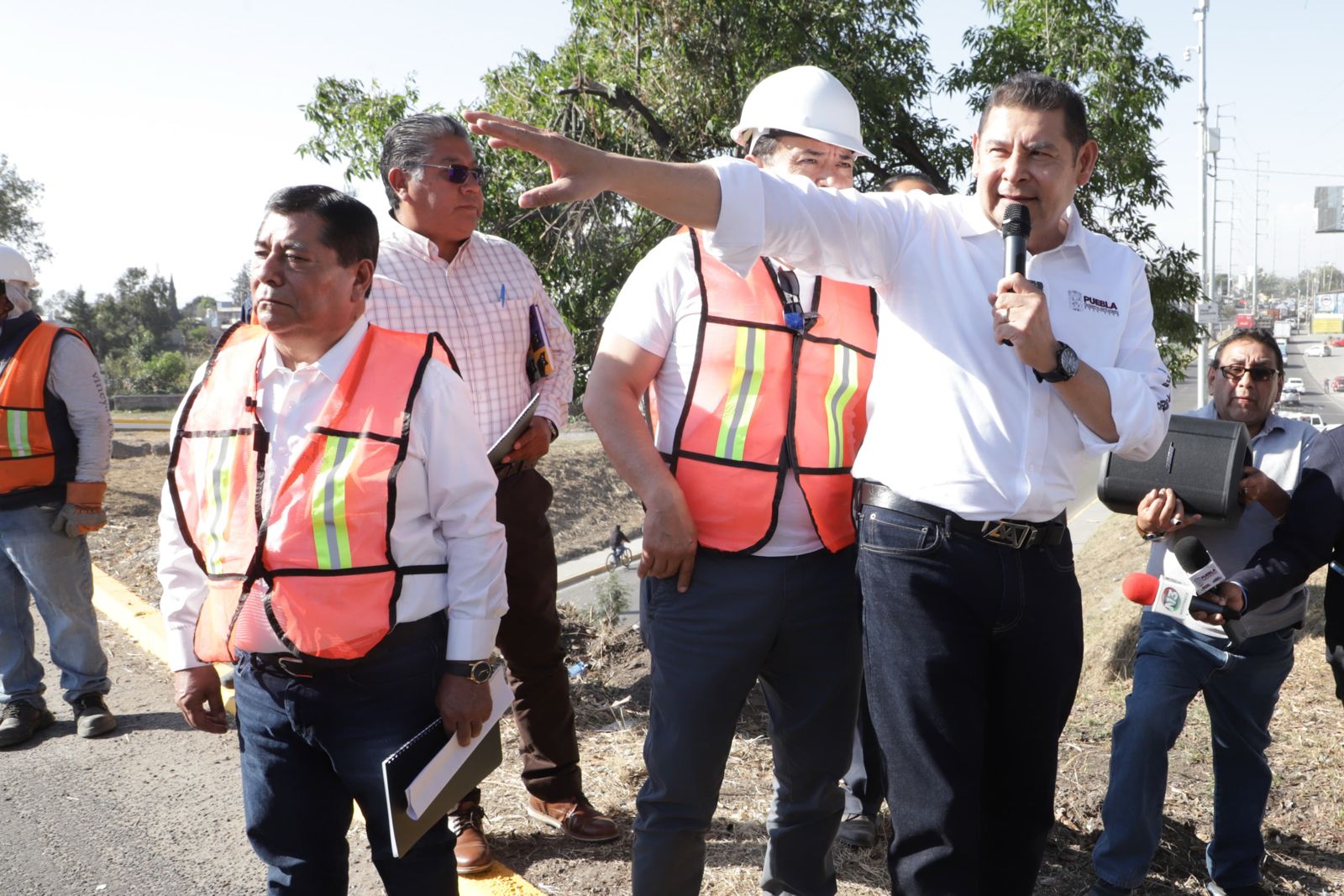 Alejandro Armenta supervisa resultados del Programa de Mantenimiento Permanente