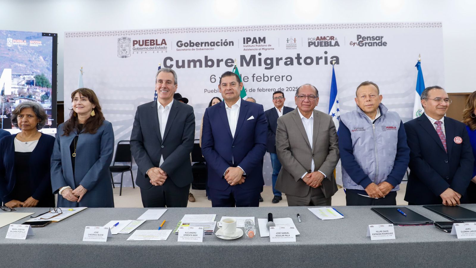 En defensa permanente de los derechos del migrante: Armenta