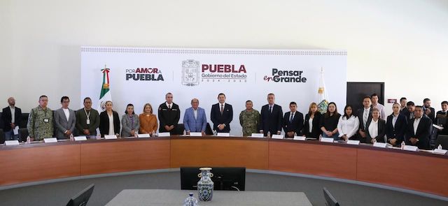 Quedó conformado el Consejo Estatal de Protección Civil de Puebla