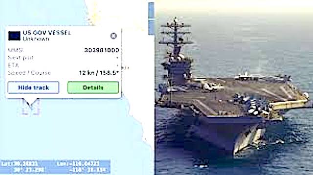 Barcos militares de EU llegan a costas de  Ensenada