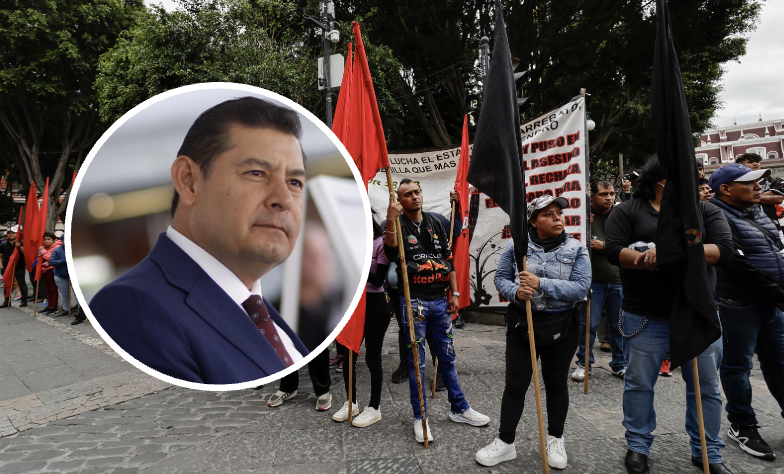 Alejandro Armenta, 28 de Octubre, transporte público Puebla, actos delictivos, seguridad en Puebla, conflicto social Puebla, denuncias contra 28 de Octubre