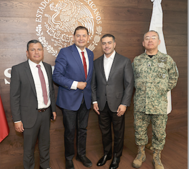 Harfuch, Armenta y Ávila, evaluaron estrategias de seguridad