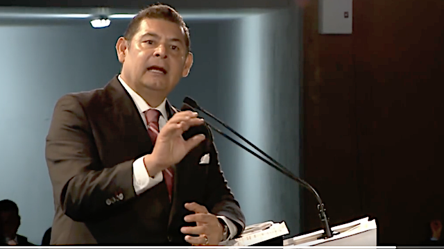 «En Puebla , ni virreyes ni monarcas», dijo Armenta a 103 días de gobierno