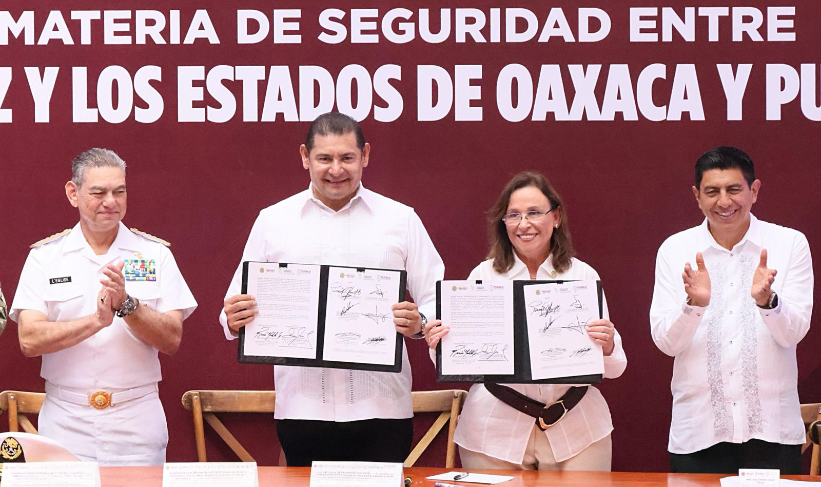 Puebla, Veracruz y Oaxaca forman frente común contra la delincuencia e impunidad