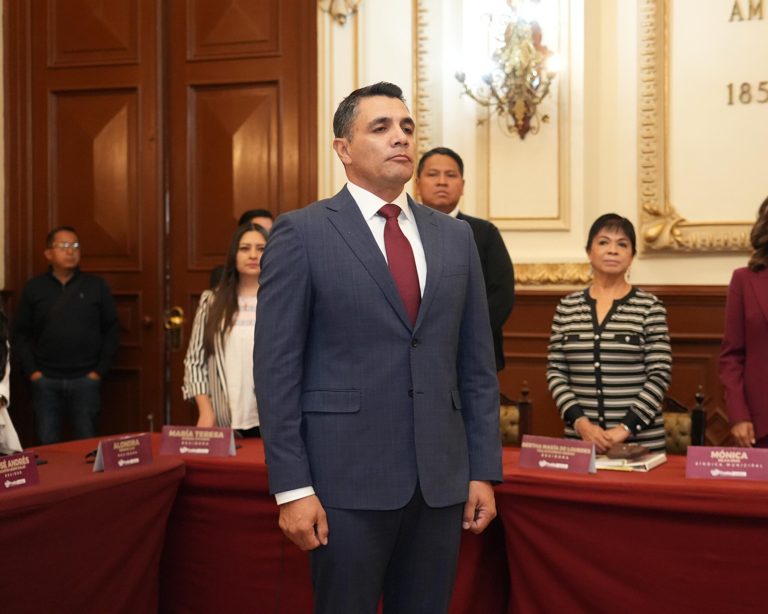 Designa Cabildo de Puebla al coronel Félix Pallares Miranda como titular de la SSC