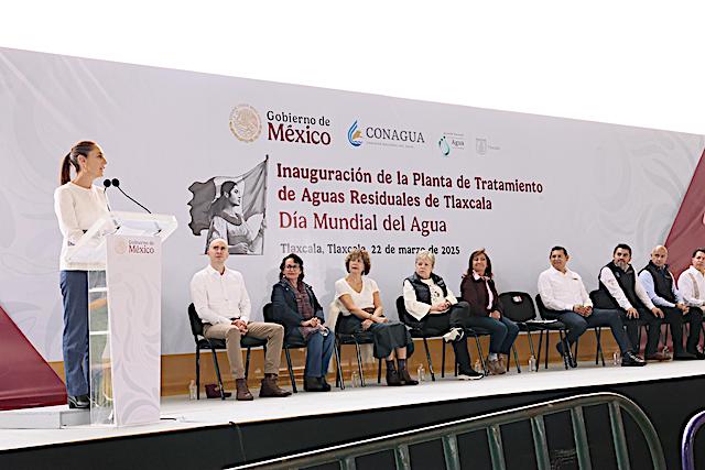 Claudia Sheinbaum, Alejandro Armenta y Lorena Cuéllar, inician rescate del río Atoyac