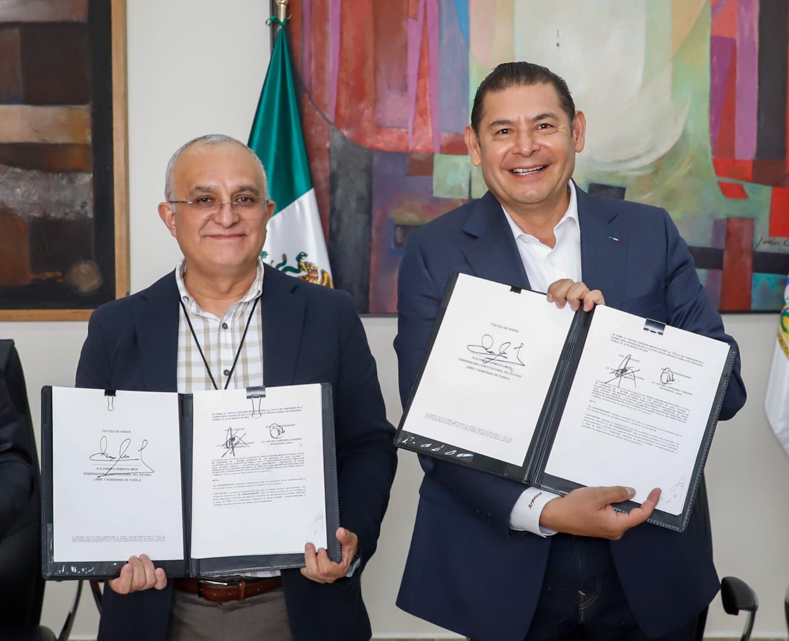 Armenta entregará a Sheinbaum documento de que Puebla respalda al 100 el Plan Hídrico Nacional