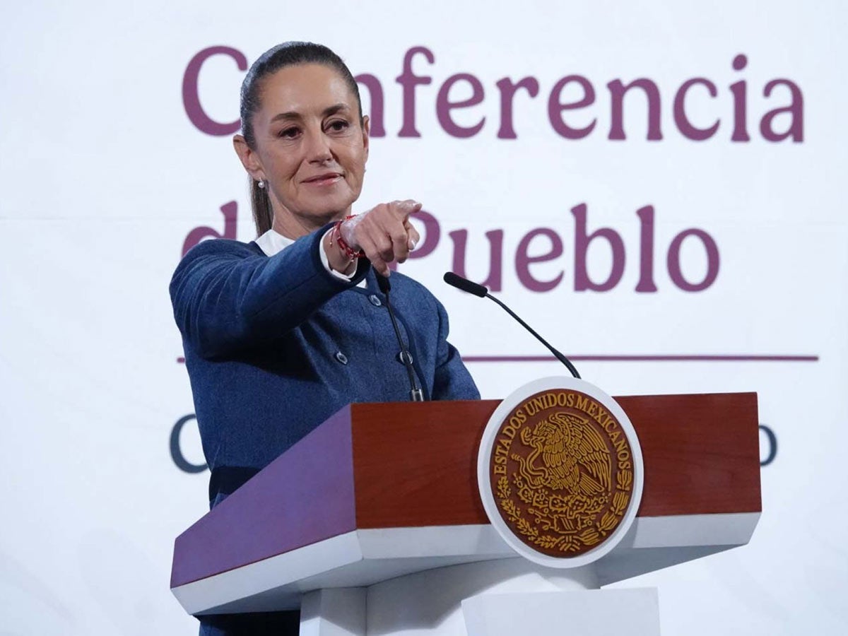 Ante la inminente entrada en vigor de los aranceles por parte de Estados Unidos, Claudia Sheinbaum llama a la calma