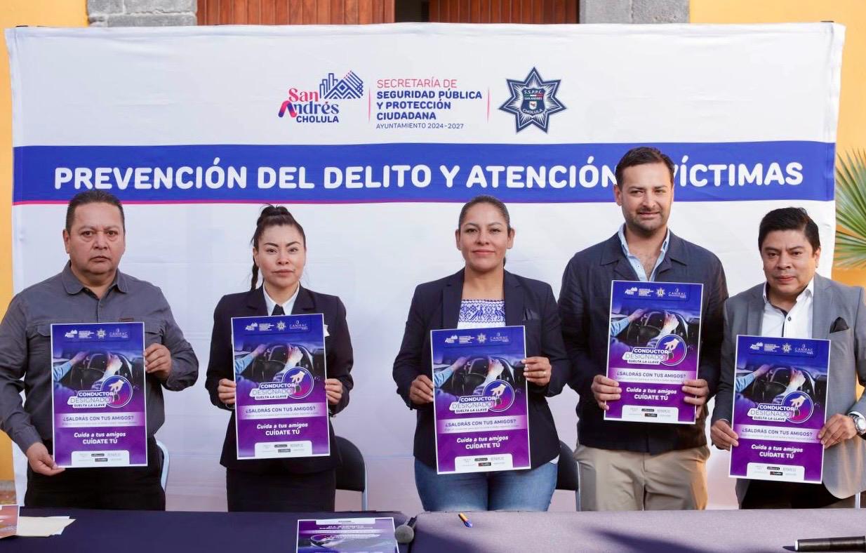 Presenta Lupita Cuautle el programa «Conductor Designado»