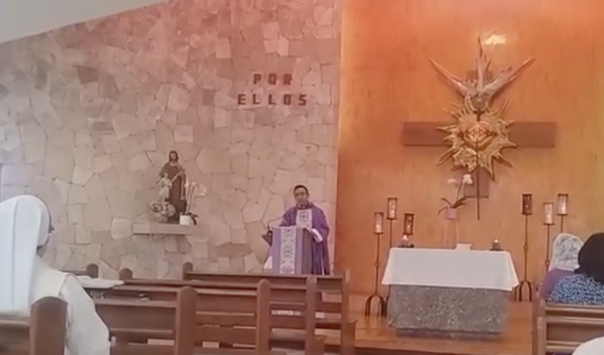 El discípulo de Jesucristo cultivará la fé la, verdad y la verdadera Libertad:Padre Leonel Báez
