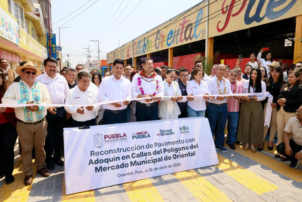 Oriental otro municipio que se beneficia con recursos para Obra Comunitaria