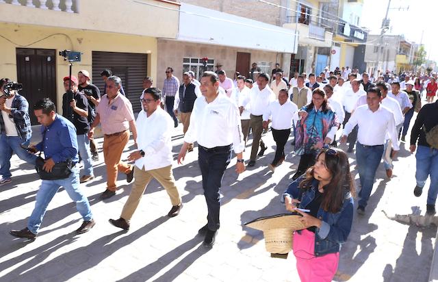 30 MDP para obras comunitarias en Ajalpan