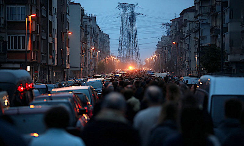 Extraño apagón de luz paraliza a España, Portugal y parte de Francia e Italia