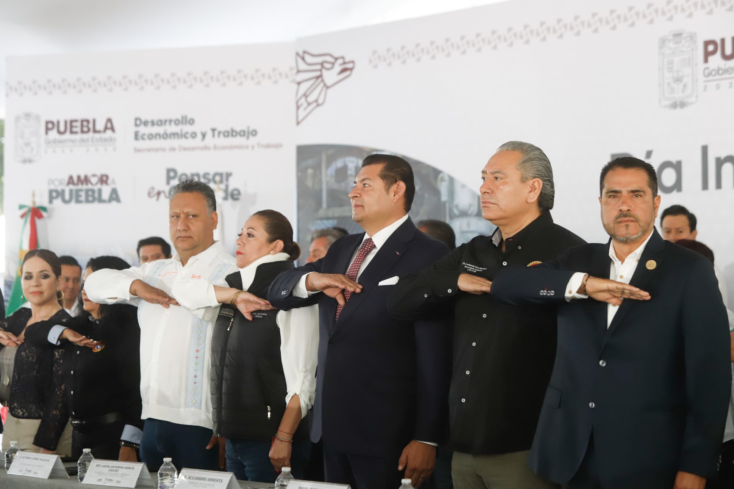 En Puebla se respetan los derechos laborales: Alejandro Armenta