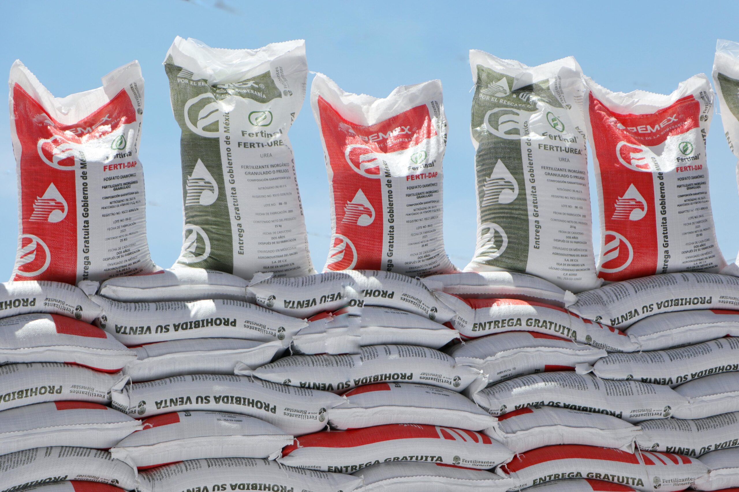 Impulso al campo: Inicia entrega de fertilizantes gratuitos en Puebla