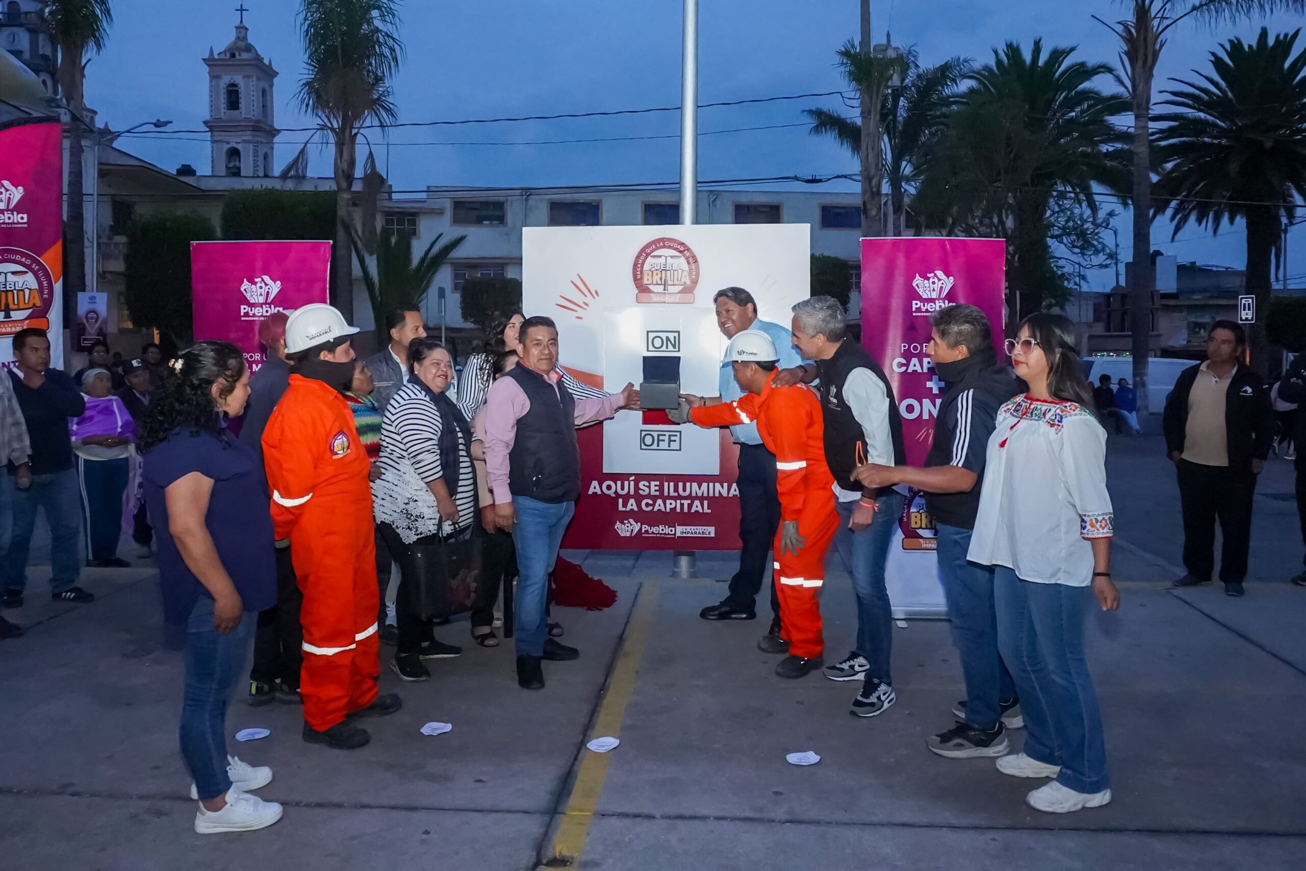 San Miguel Canoa brilla con luz LED: Un paso hacia la sostenibilidad y seguridad