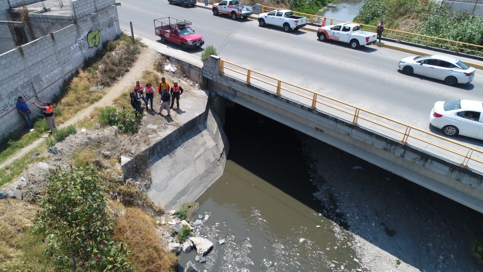 Acciones preventivas en “Puente Negro” y Barranca Clavijero ante temporada de lluvias