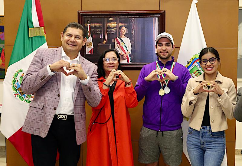 Armenta: “Se duplicará el apoyo económico a medallistas de alto rendimiento