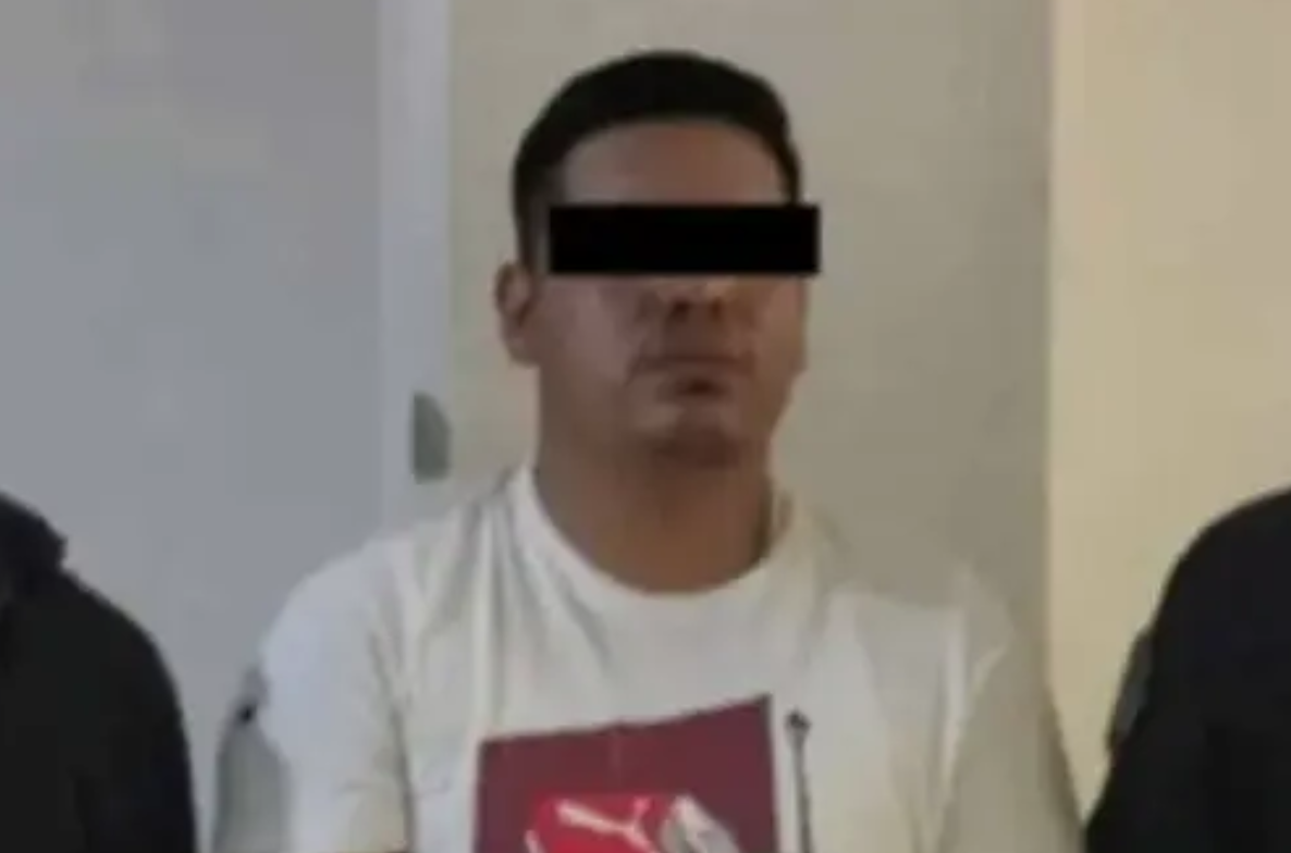 Detienen a Mario Alberto N. presunto jefe del CJNG de la plaza de Puebla