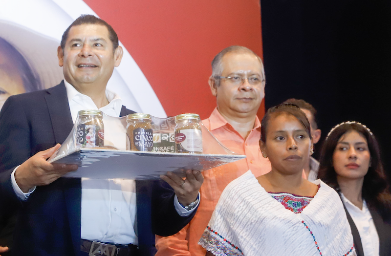 De Puebla al mundo, nace café soluble «5 de Mayo”