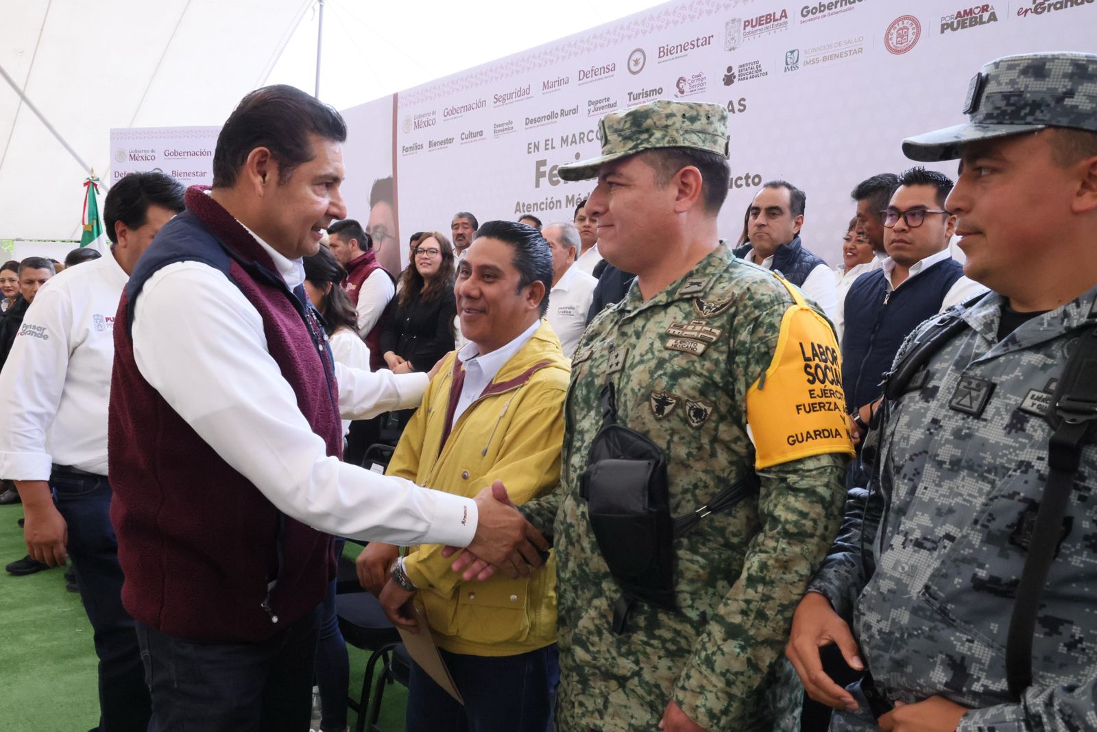 Gobierno de Puebla impulsa acciones de bienestar y progreso en Acatzingo