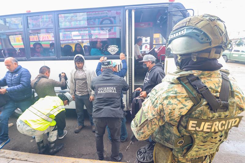 Capitalinos aplauden acción del gobierno estatal para tener transporte público seguro