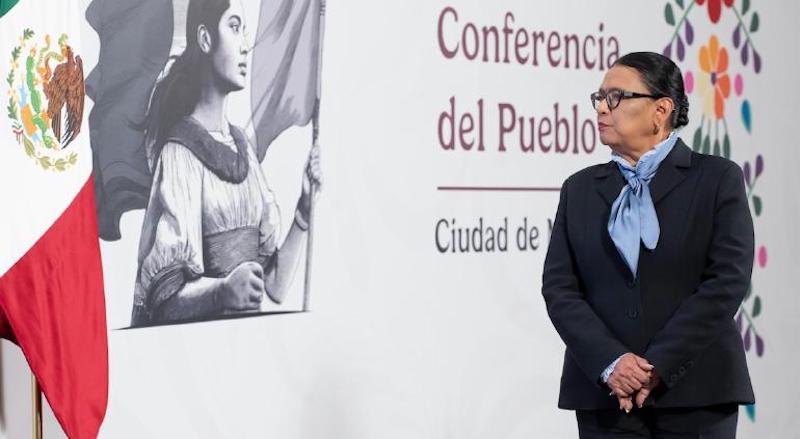 Rosa Icela Rodríguez, aplaudió que Armenta haya pedido al Congreso revisar Ley de Ciberacoso