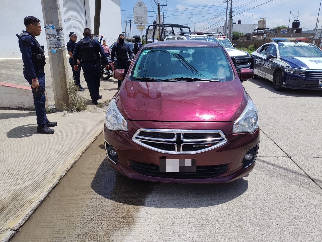 Conducia el «angelito» auto con reporte de robo; fue detenido