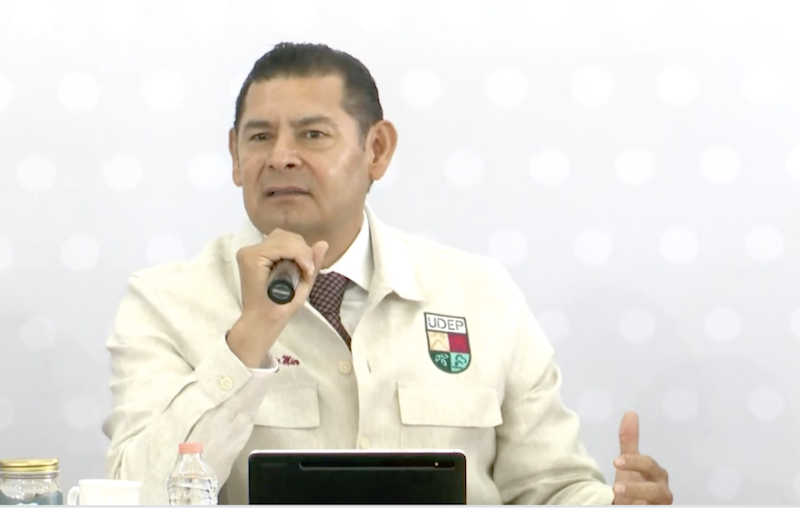 Armenta: “Mi gobierno a nadie reprime ni la entra a los moches”