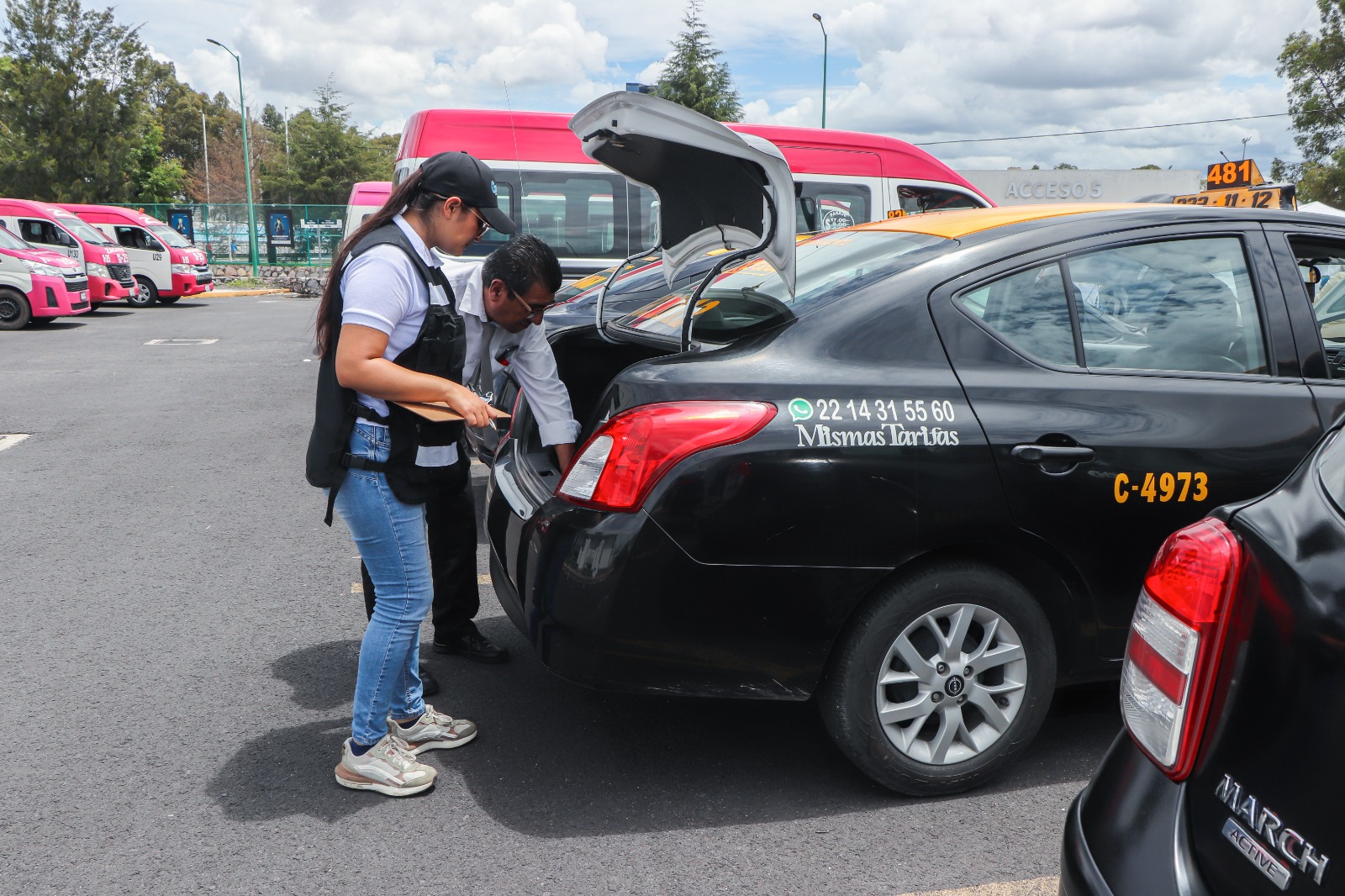 Inicia el reemplacamiento del transporte público en Puebla