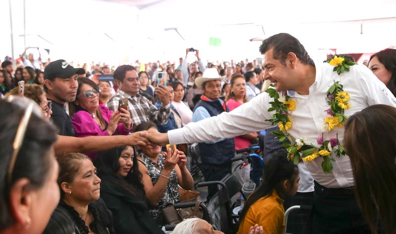 30 mdp en obra comunitaria para  Sierra Nororiental