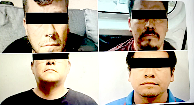 4 ex policías detenidos en Puebla; protegían a grupos criminales