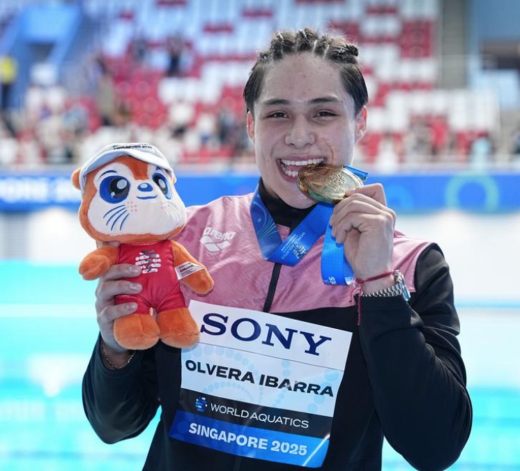 Osmar Olvera conquista oro histórico frente a China