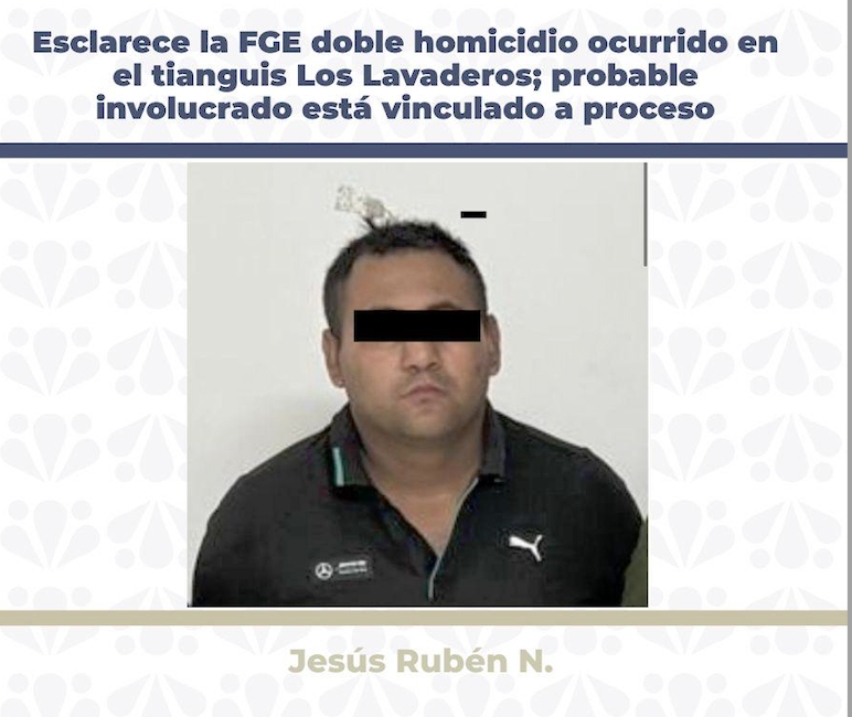 Esclarece la Fiscalía el doble homicidio en el tianguis Los Lavaderos 