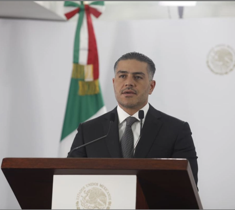 «Dron no militar sobre Edomex no viola soberanía, asegura Harfuch: ‘Ningún país extranjero tiene permiso para operar en México'»