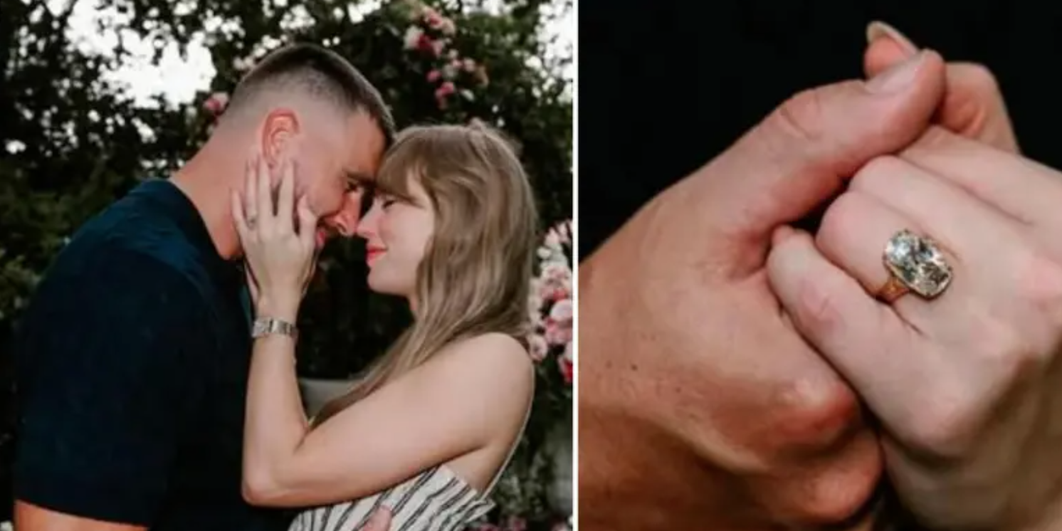 Taylor Swift y Travis Kelce anuncian su compromiso y rompen record de interacciones en instagram