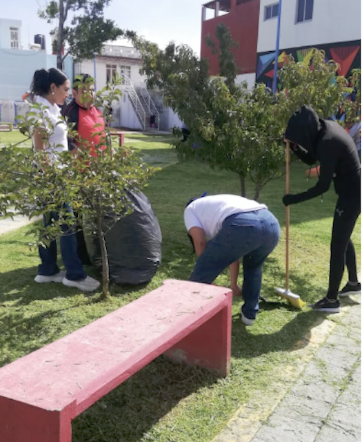 Mejora la imagen urbana de Cuautlancingo con faenas comunitarias