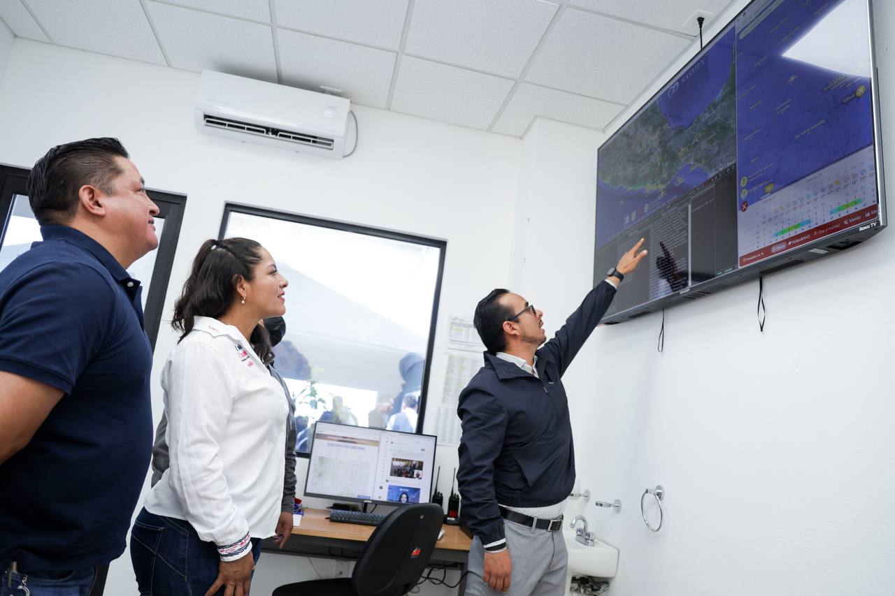 San Andrés Cholula ya tiene nuevo Centro de Monitoreo previene riesgos