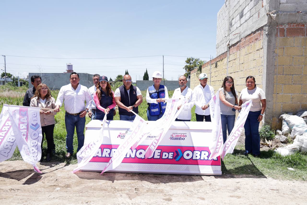 San Rafael Comac, avanza en su desarrollo con más calles adoquinadas