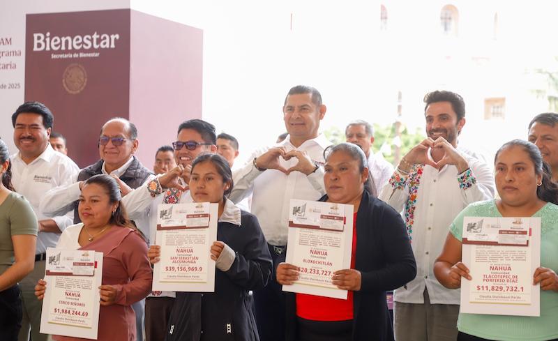4 mil 509 obras comunitarias en 2025 para municipios 