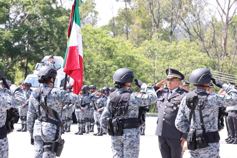 Armenta le expresa su respaldo al General José Luis Sánchez, como nuevo coordinador de la Guardia Nacional en Puebla