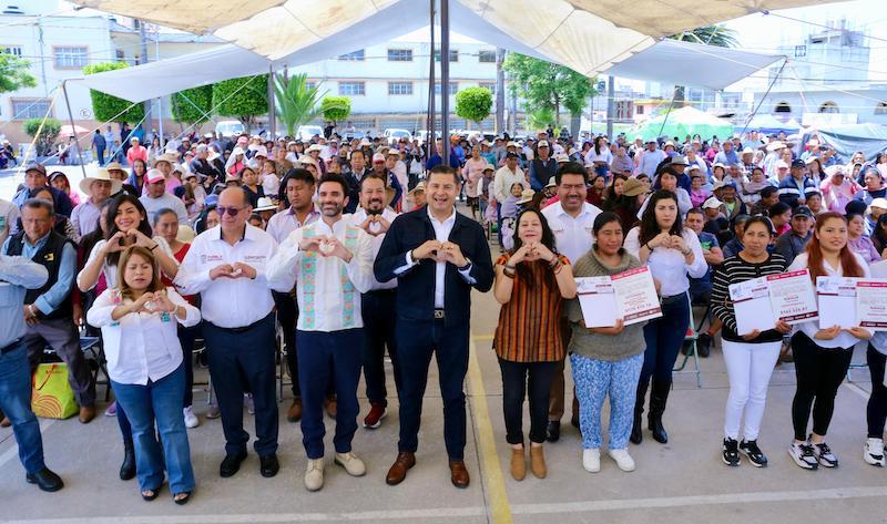 Con histórica entrega de recursos, Federación y Estado reconocen derechos indígenas en Canoa