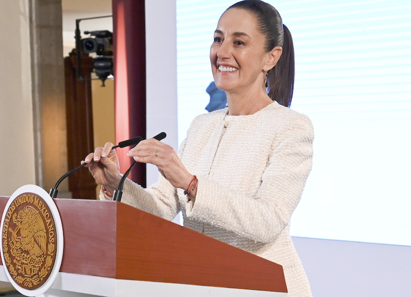 Sheinbaum: “El Proyecto del tren México-Puebla- Veracruz,  en fase de estudio”.