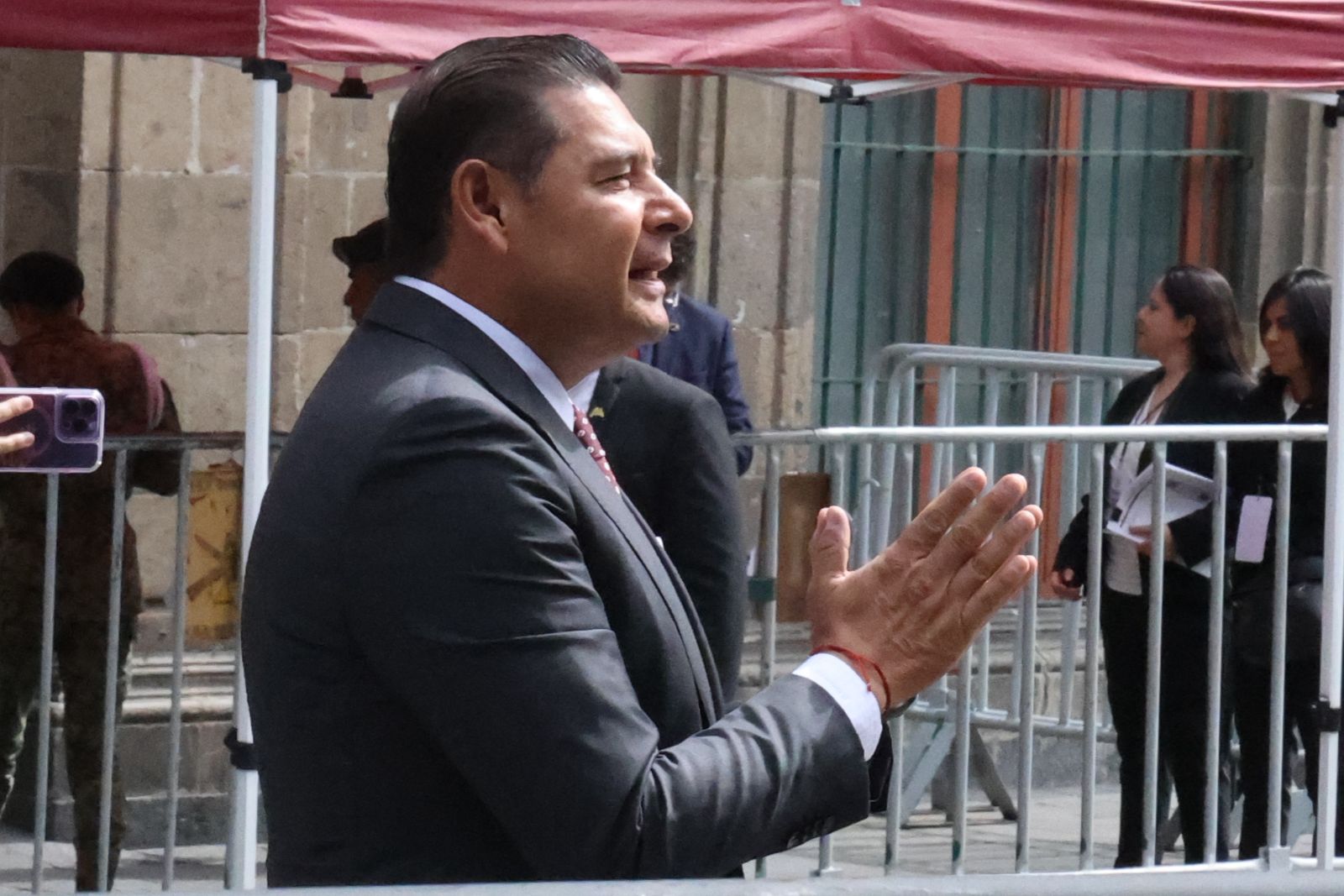 A Puebla, le ha ido muy bien, con la  presidenta Claudia Sheinbaum,  Alejandro Armenta