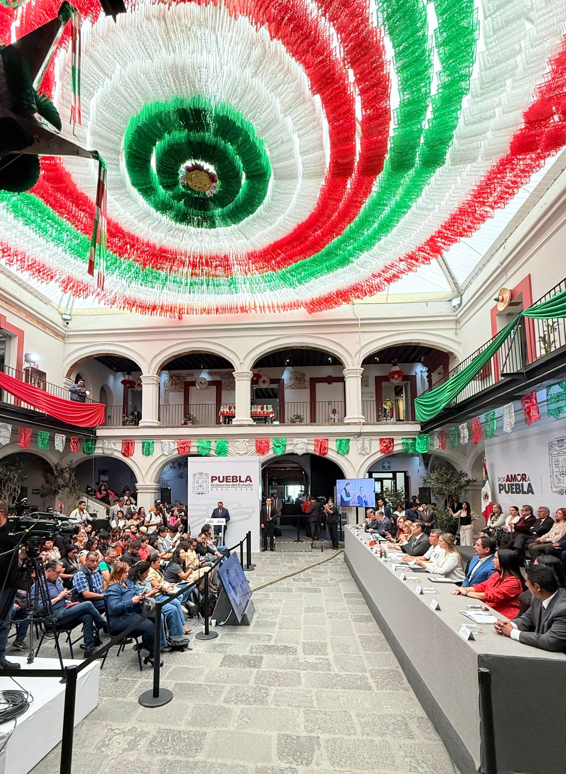 Celebración patria segura para bienestar de las y los poblanos