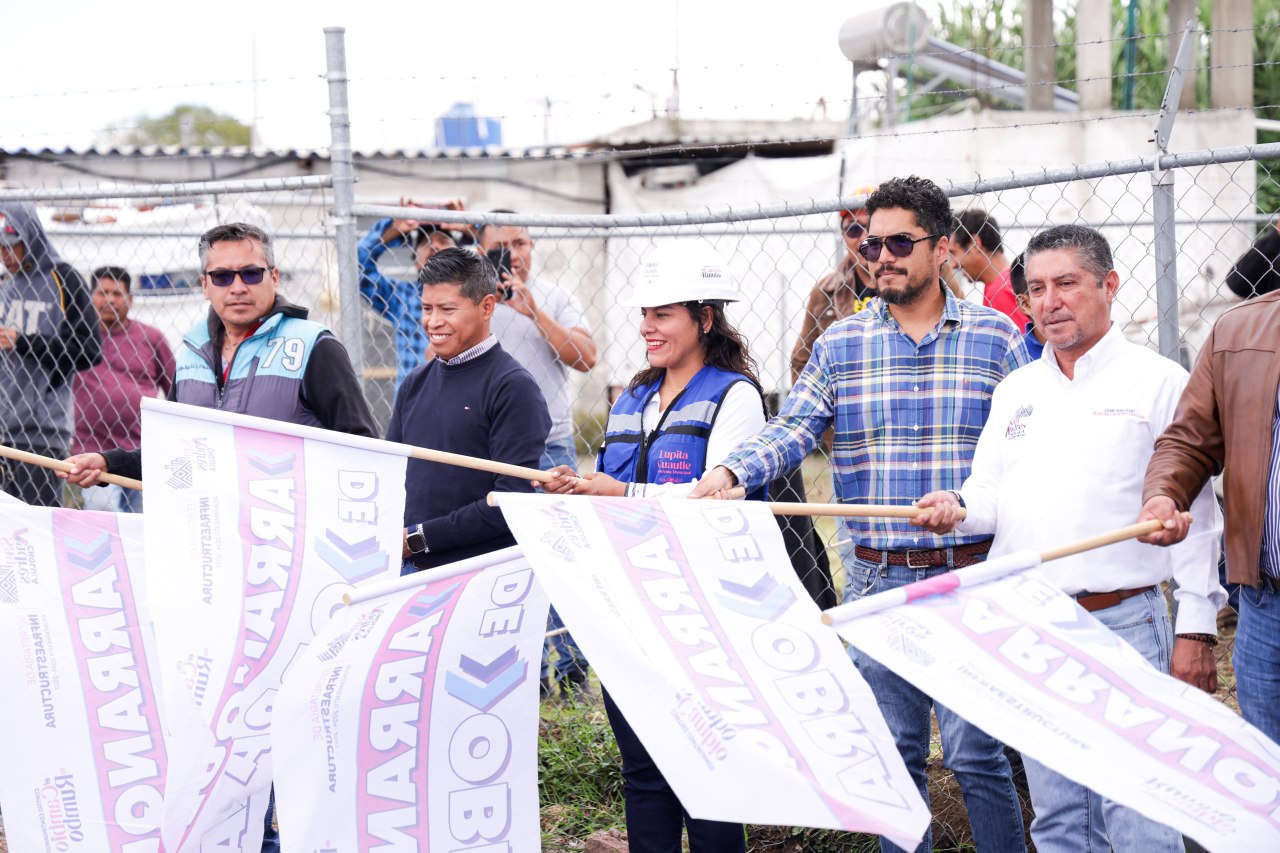 La obra pública, sigue siendo prioridad en San Andrés Cholula