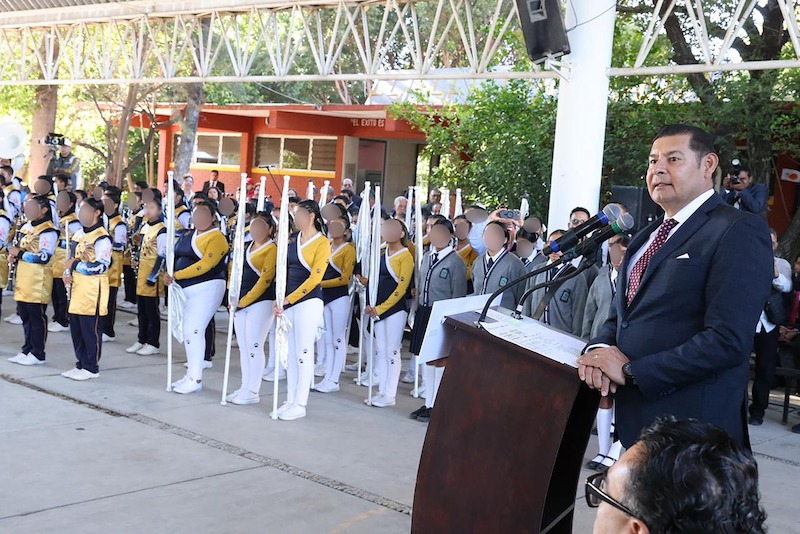 «Puebla hace patria y honra su historia»: Armenta