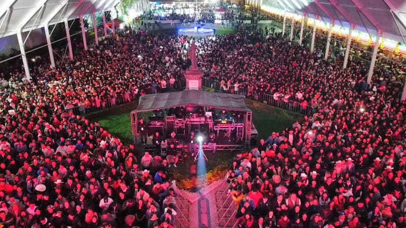 La música de “El Poder del Norte” hizo vibrar la Gran Feria de Cholula
