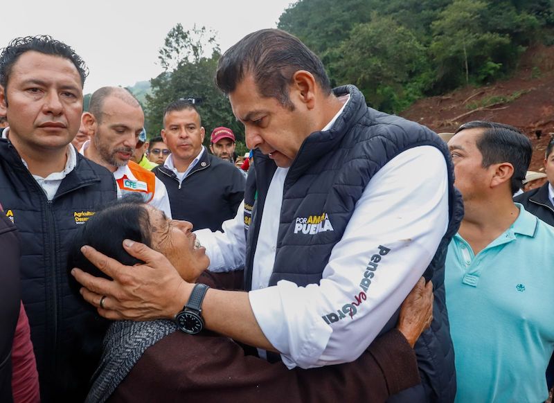 Armenta: “Protegemos vidas y trabajamos para reponer  el patrimonio de afectados por lluvias”